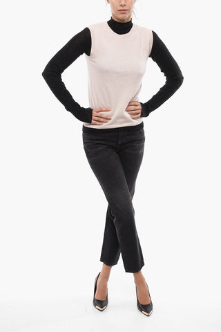 Crew Neck Pure Cashmere Vest