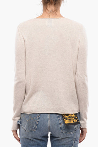 Maglia in Cashmere a Tinta Unita