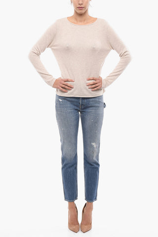 Maglia in Cashmere a Tinta Unita