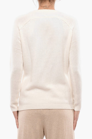 V Neck Pure Cashmere Cardigan