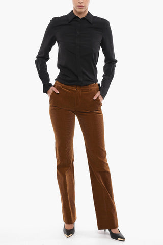 Wide Leg Corduroy Pants