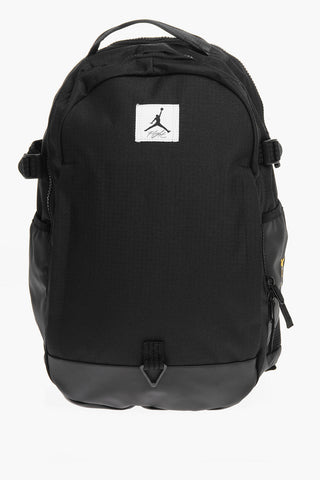 AIR JORDAN Solid Color JAM FLIGHT Backpack with Contrasting Patch