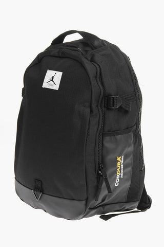 AIR JORDAN Solid Color JAM FLIGHT Backpack with Contrasting Patch
