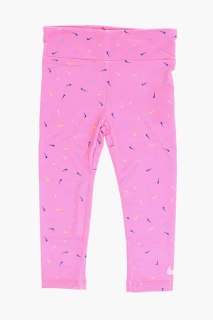 Dri-Fit-Leggings mit Allover-Logodruck