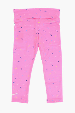 Dri-Fit-Leggings mit Allover-Logodruck