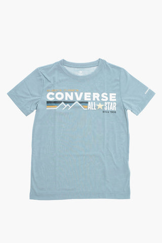 ALL STAR Crew Neck T-shirt WORDMARK printed