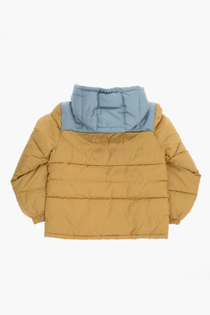 ALL STAR CHUCK TAYLOR 플리스 안감 컬러블록 패딩 재킷