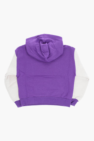 Felpa Hoodie JOIN THE CLUB Bicolore Felpata