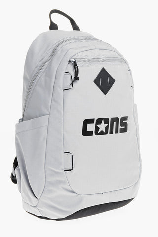 CONS Two-Tone Backpack with Contrasting Print