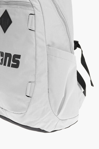 CONS Two-Tone Backpack with Contrasting Print