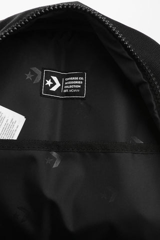 CONS Solid-Color Backpack with Tone-on-Tone Print