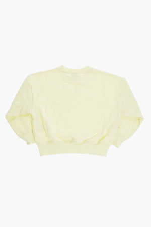 AIR JORDAN Rundhals-Sweatshirt aus angerautem Baumwollmix ICON PLAY einfarbig