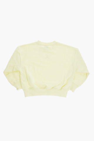 AIR JORDAN Felpa Girocollo ICON PLAY i Misto Cotone Felpato a Tinta Unita