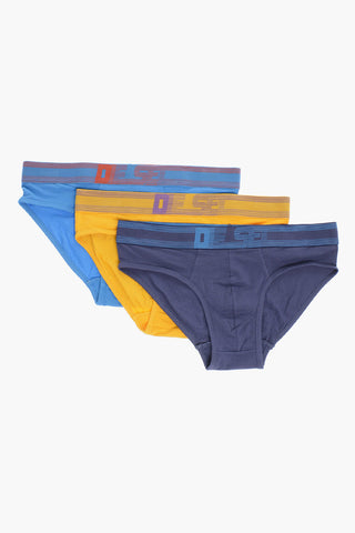Cotton Stretch UMBR-ANDRE 3 Pairs of Slips Set with Drawstring Waist