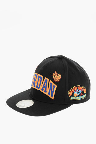 AIR JORDAN Embroidered Solid Color Cap