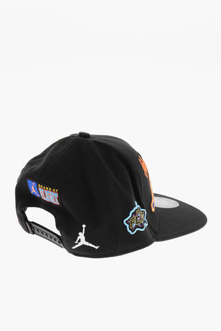 AIR JORDAN Embroidered Solid Color Cap