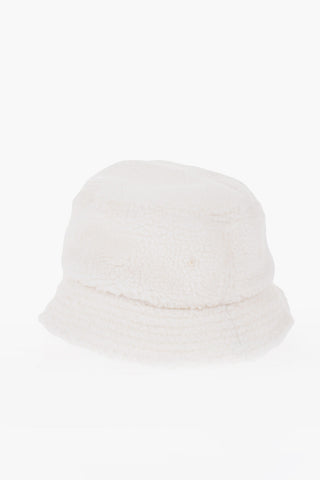 Solid Color Fleeced Bucket Hat
