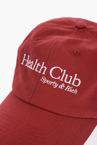 Cappello da Baseball in Cotone con Ricamo