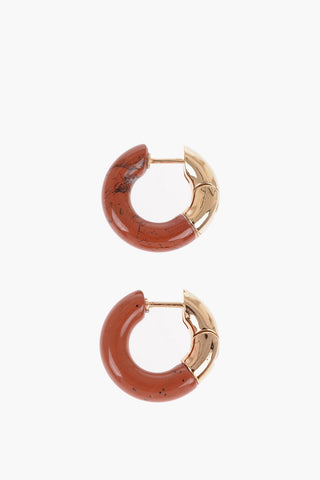 Silver Round Earrings