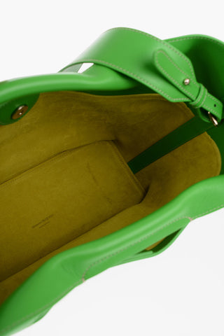Solid Color Leather Handbag with Removable Shoulder Strap