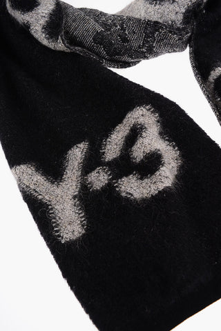 ADIDAS Animal Motif Wool Blend Scarf