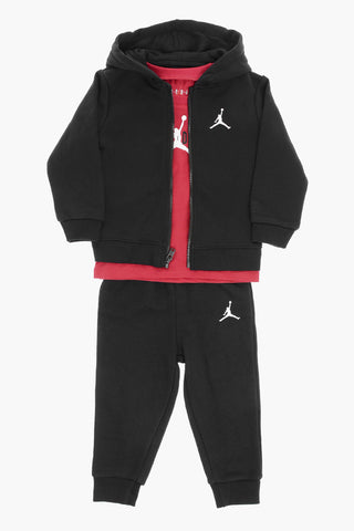 AIR JORDAN Set ESSENTIALS aus Baumwollmischung: Sweatshirt, T-Shirt und Joggers
