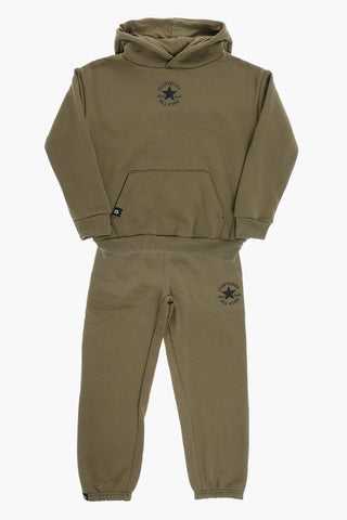 Fleeced-Fabric SUSTAINABLE Joggers and Hoodie Set