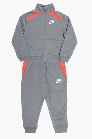 Zweifarbiges Sweatshirt- und Jogginghose-Set aus Fleece