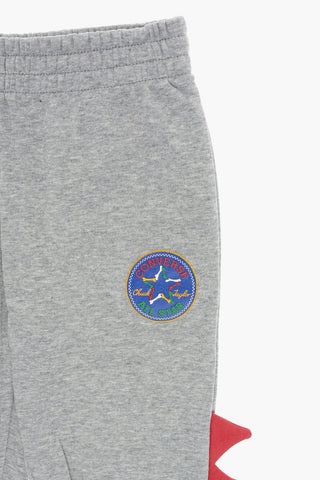 ALL STAR CHUCK TAYLOR Crewneck T-Shirt and Joggers Set with Dinosaur Print