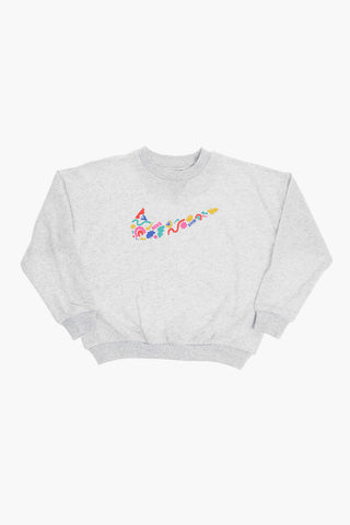 Set Felpa e Joggers in Cotone Garzato