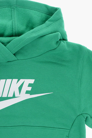 Set Felpa Hoodie e Joggers CLUB in Misto Cotone Felpato