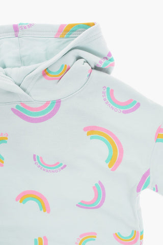 ALL STAR CHUCK TAYLOR Set Felpa Hoodie Stampata e Leggings