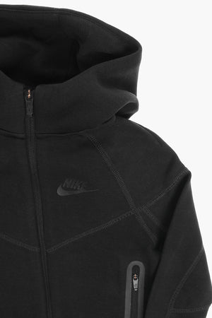 Set Felpa con Zip e Joggers in Tessuto Tecnico