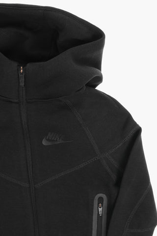 Technical-Fabric Zip-Up Sweatshirt and Joggers Set