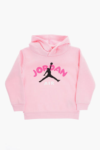 AIR JORDAN Set Felpa Hoodie e Joggers in Cotone Felpato