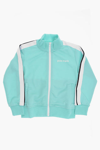 Track Sweatshirt with Contrast Side Bands