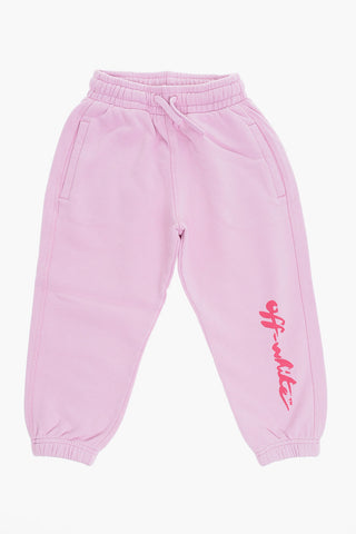 Joggers in Cotone con Elastico in Vita