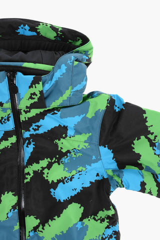 Giubbotto da Neve in Camouflage con Taschino