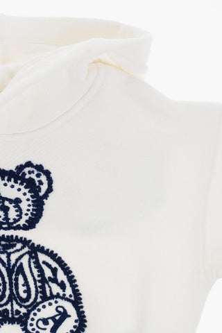 Hoodie with Terry-Embroidery Teddy