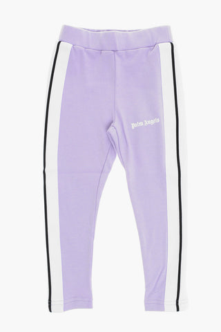 Cotton Track Pants with Contrast Side Bands