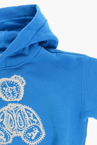 Hoodie with Terry-Embroidery Teddy