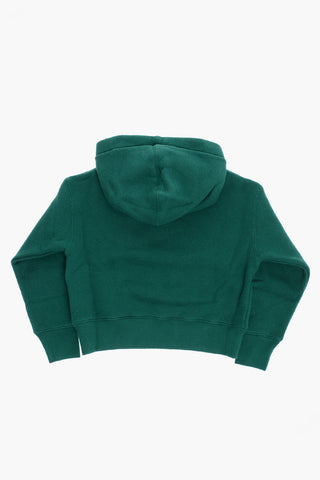 Teddy Bear Printed Cotton Hoodie