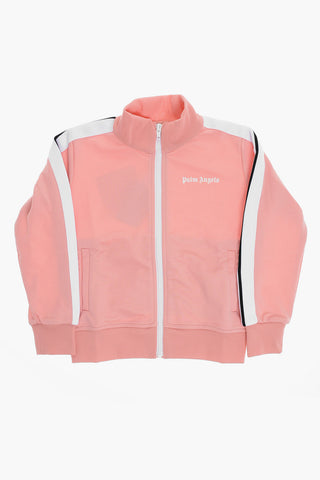 Track Sweatshirt with Contrast Side Bands
