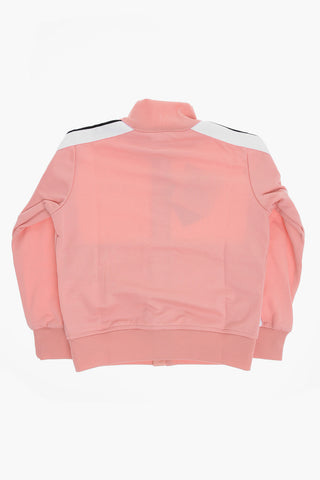 Track Sweatshirt with Contrast Side Bands