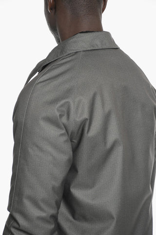 Multipocket Padded Coat with Removable Hood