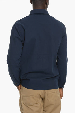 Double Breast Pockets Twill FOLLI Overshirt