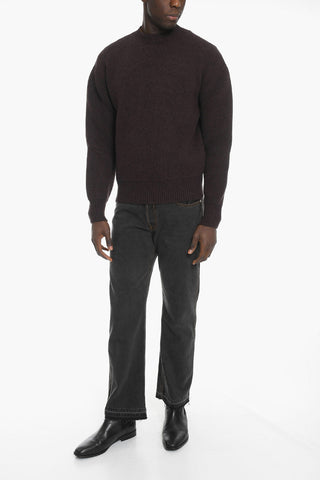 Shetland Wool Crewneck Pullover