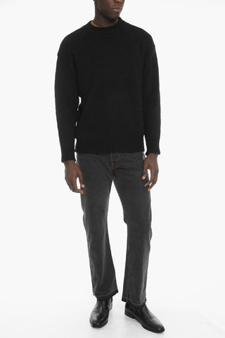 Maglia Girocollo in Misto Alpaca 