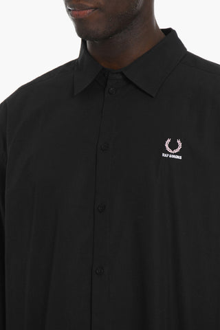 FRED PERRY X RS Standard Collar NEPHOLOGY Cotton Shirt