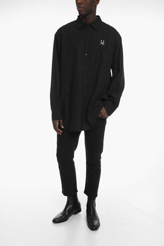 FRED PERRY X RS Standard Collar NEPHOLOGY Cotton Shirt